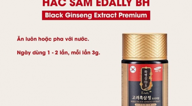 HẮC SÂM EDALLY – ĐIỂM 10 CHO CHẤT LƯỢNG